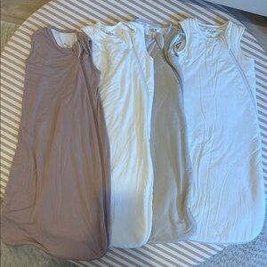 Set of 4 Kyte Baby Sleep Sacks - Small